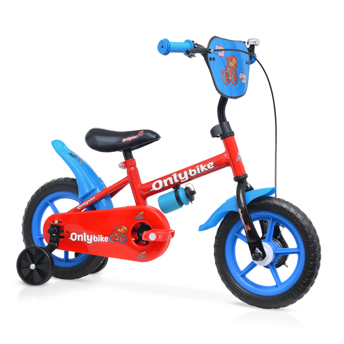 Bicicleta Infantil Aro 12 Onlybike - Vermelho e Azul