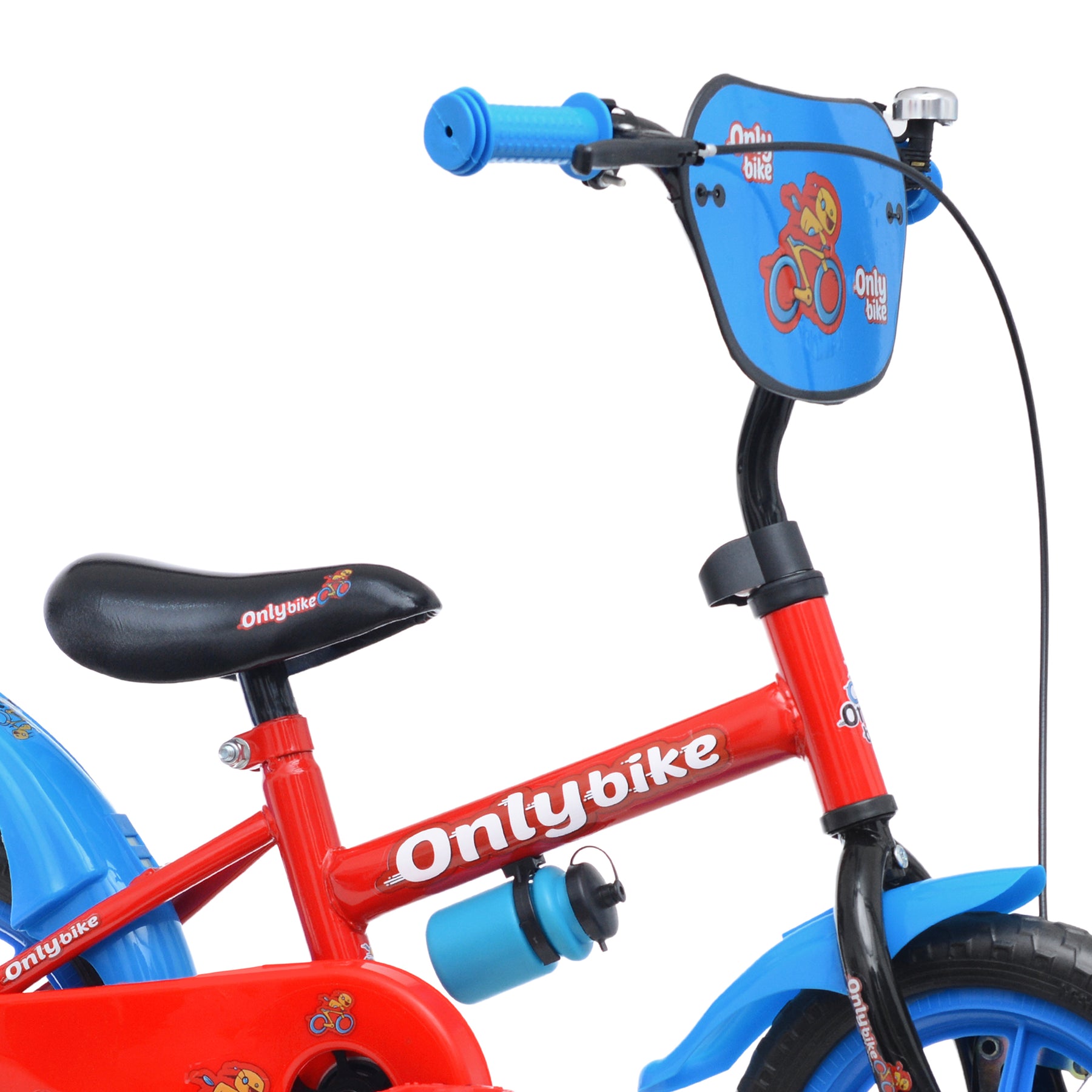 Bicicleta Infantil Aro 12 Onlybike - Vermelho e Azul