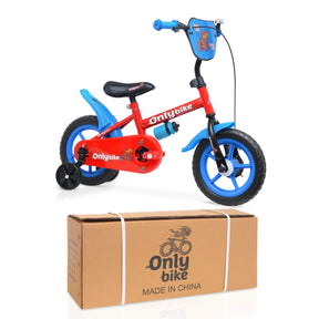 Bicicleta Infantil Aro 12 Onlybike - Vermelho e Azul